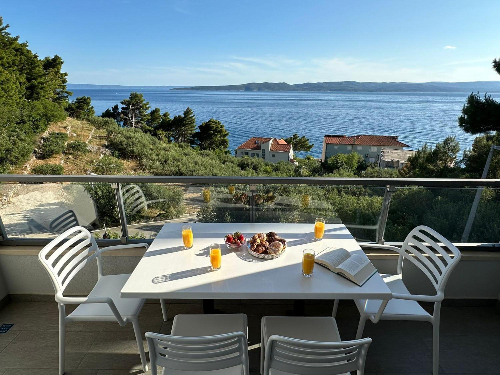 Apartment Ante Brela Bagian luar foto